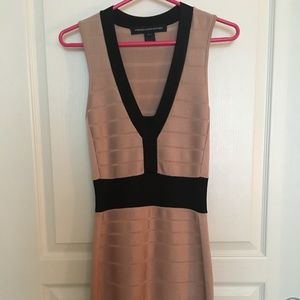 French Connection; size 0, bodycon dress